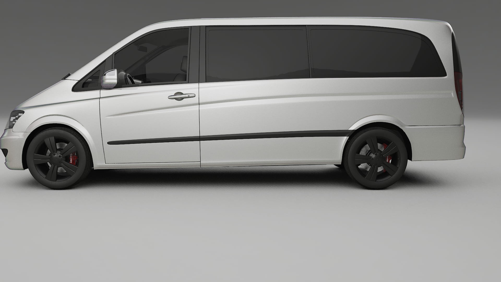 Mercedes Viano Extralong W439 Facelift LCI TPU Paint Protection Film | NEBULA Color Change PPF Full Pre-Cut Kit