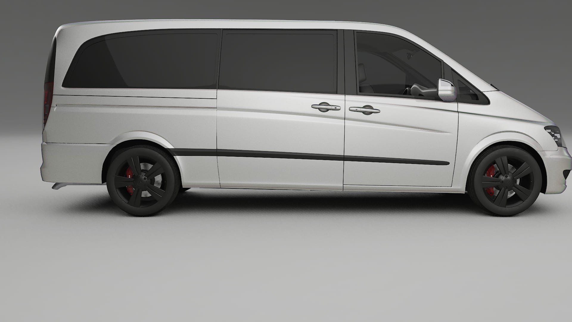 Mercedes Viano Extralong W439 Facelift LCI TPU Paint Protection Film | NEBULA Color Change PPF Full Pre-Cut Kit