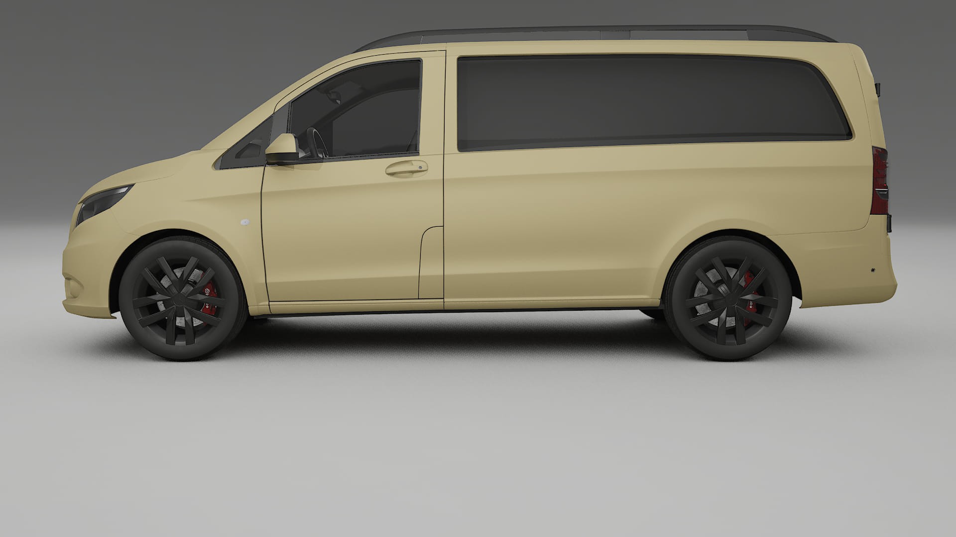 Mercedes Vito-Short W447 prefacelift pre-LCI TPU Paint Protection Film | SAND Color Change PPF Full Pre-Cut Kit
