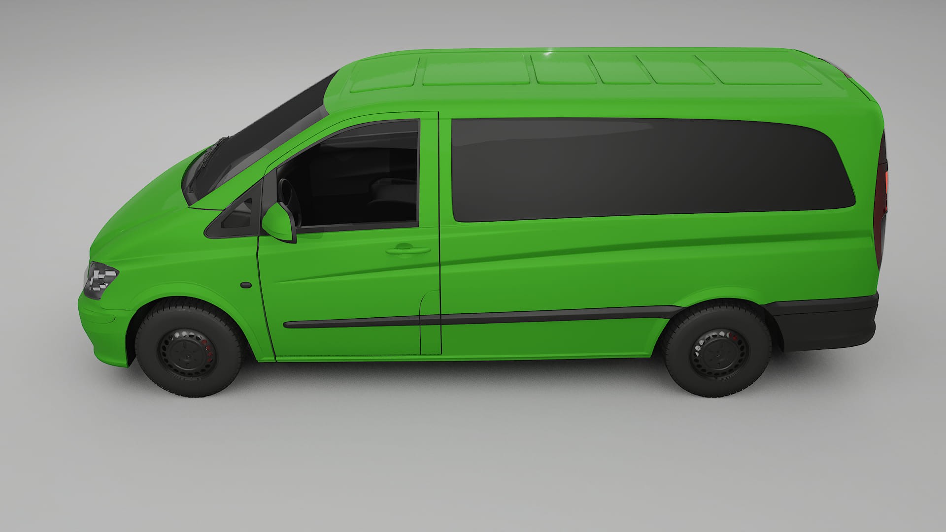 Mercedes Vito Short W639 facelift LCI TPU Paint Protection Film | VENOM Color Change PPF Full Pre-Cut Kit