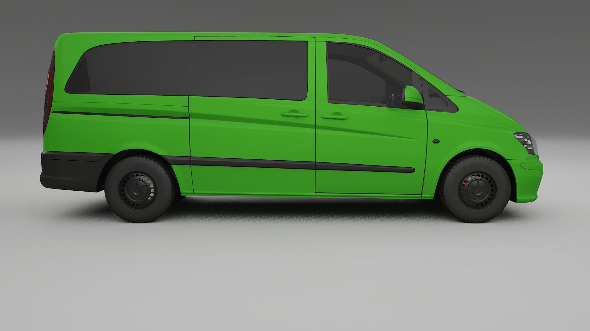 Mercedes Vito Short W639 facelift LCI TPU Paint Protection Film | VENOM Color Change PPF Full Pre-Cut Kit