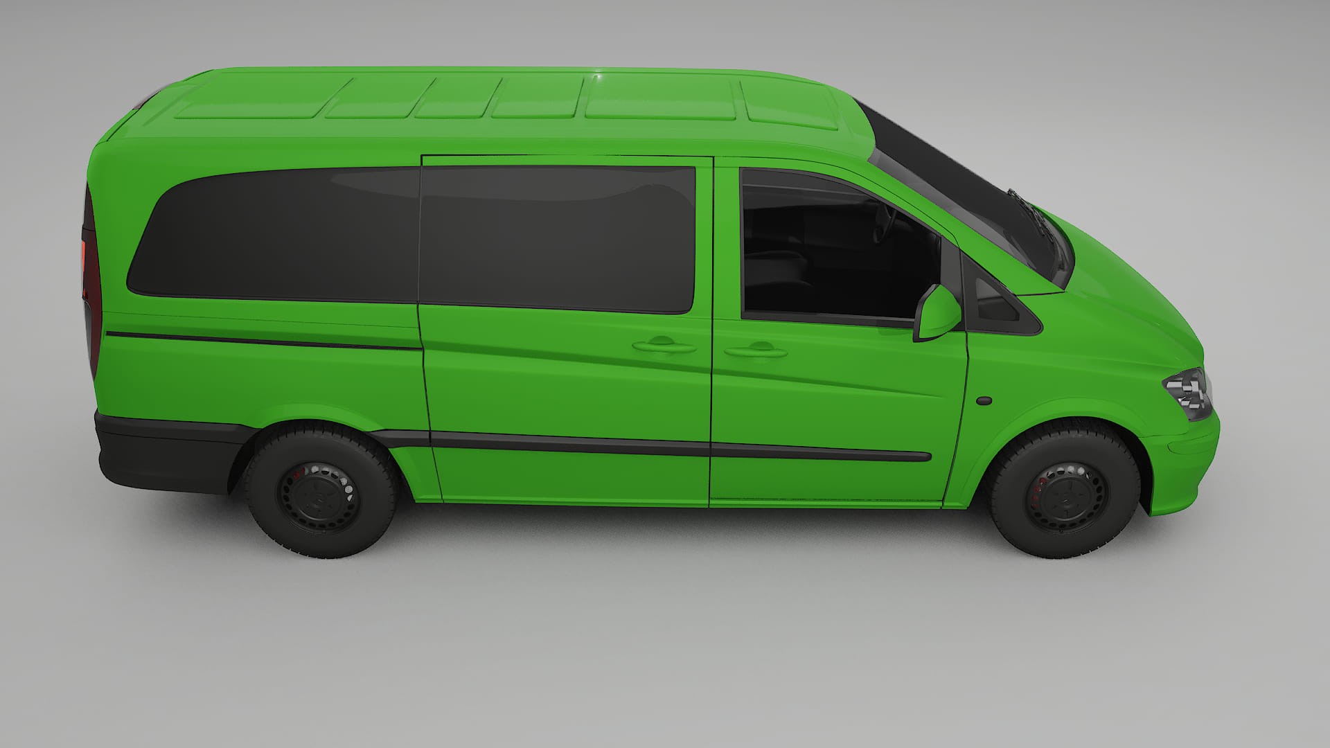 Mercedes Vito Short W639 facelift LCI TPU Paint Protection Film | VENOM Color Change PPF Full Pre-Cut Kit