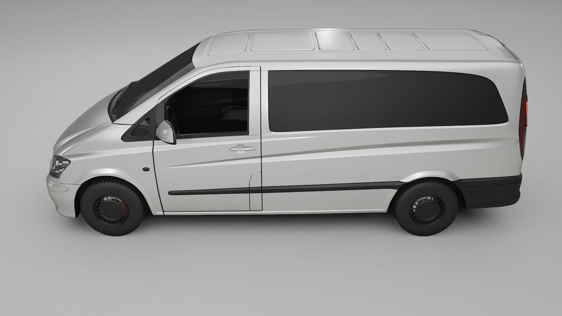 Mercedes Vito Short W639 facelift LCI TPU Paint Protection Film | OPAL Color Change PPF Full Pre-Cut Kit