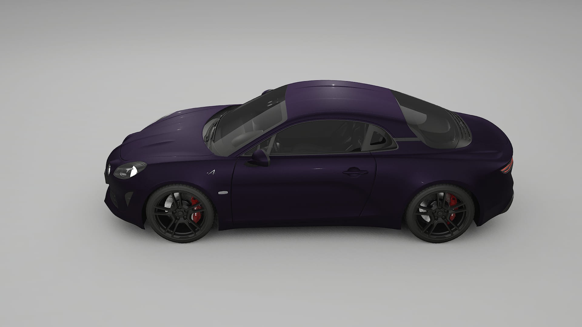 Renault Alpine A110 TPU Paint Protection Film | VIOLET Color Change PPF Full Pre-Cut Kit