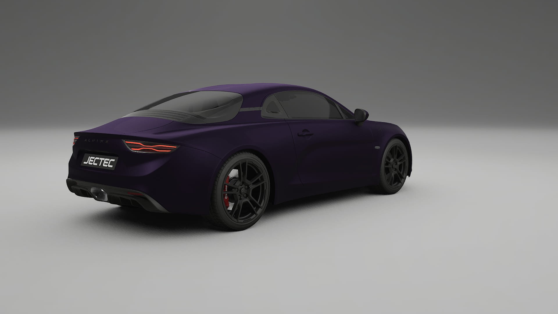 Renault Alpine A110 TPU Paint Protection Film | VIOLET Color Change PPF Full Pre-Cut Kit