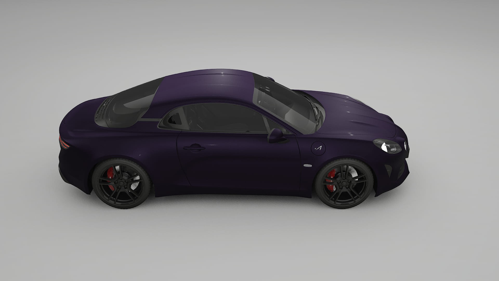 Renault Alpine A110 TPU Paint Protection Film | VIOLET Color Change PPF Full Pre-Cut Kit