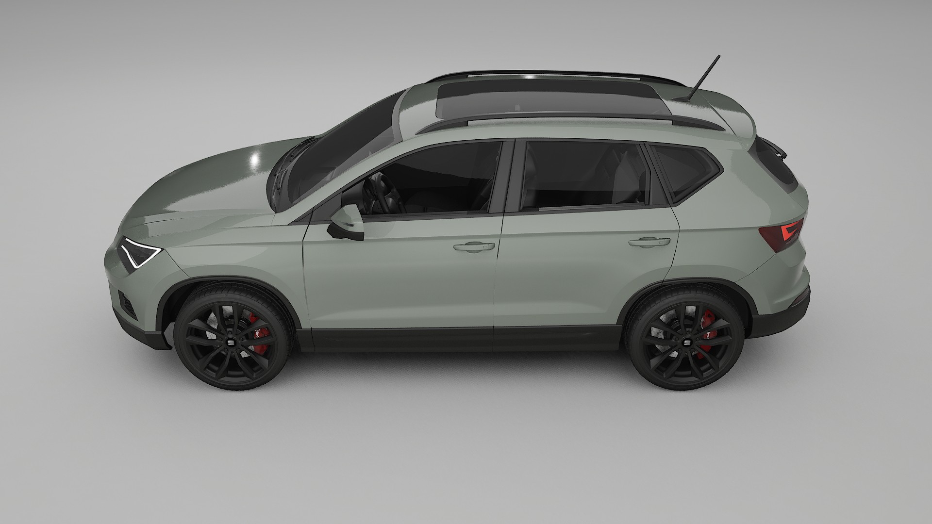 Seat Ateca KH7 TPU Paint Protection Film | SLATE Color Change PPF Full Pre-Cut Kit