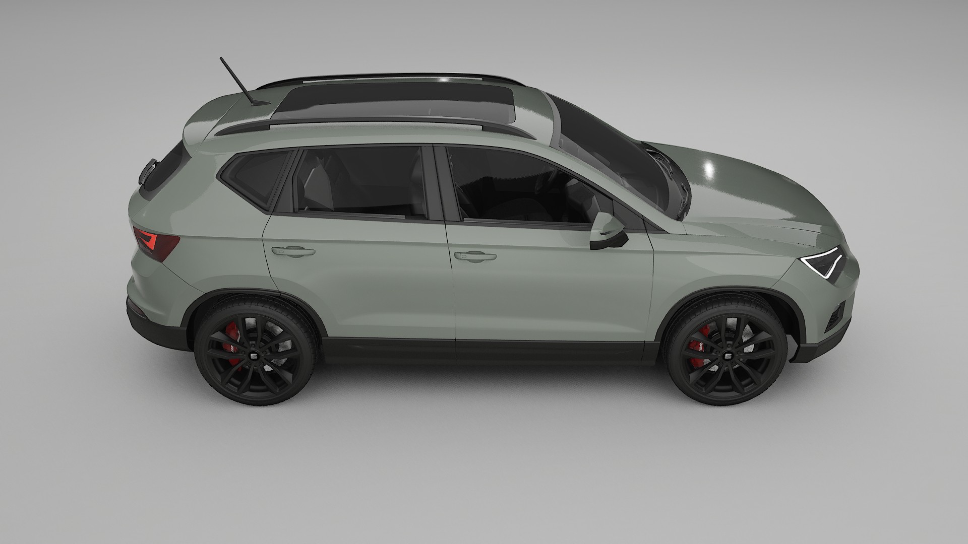 Seat Ateca KH7 TPU Paint Protection Film | SLATE Color Change PPF Full Pre-Cut Kit