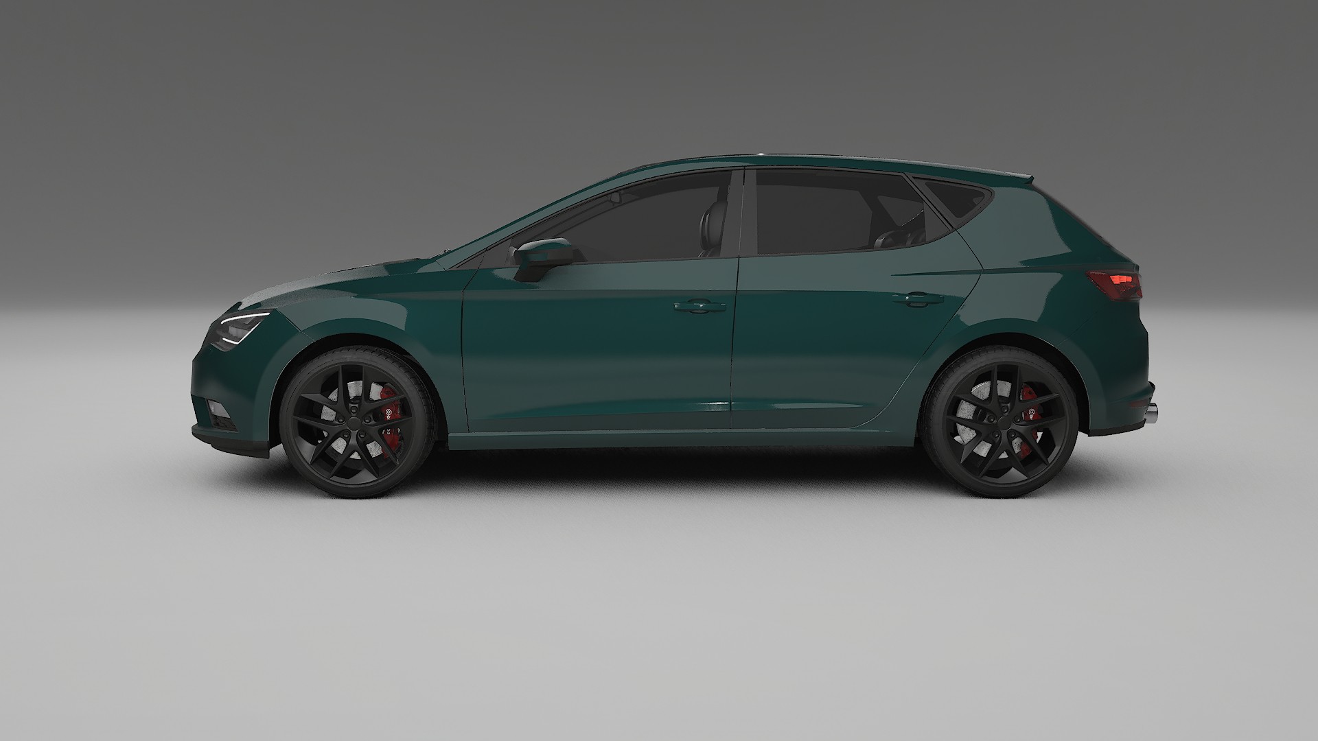 Seat Leon FR 5F TPU Paint Protection Film | INFERNO Color Change PPF Full Pre-Cut Kit