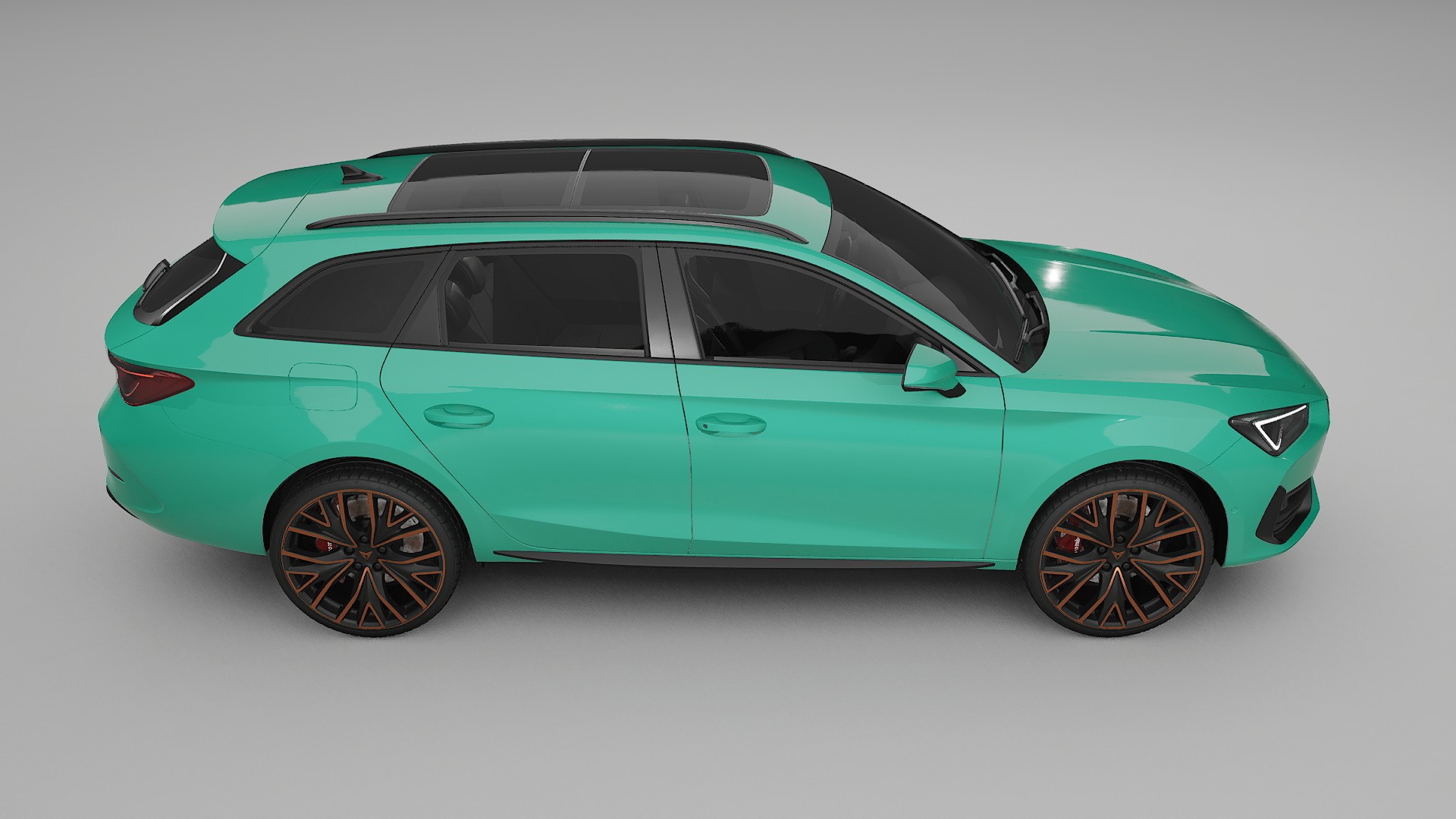 Seat Leon FR 5F TPU Paint Protection Film | JEWEL Color Change PPF Full Pre-Cut Kit
