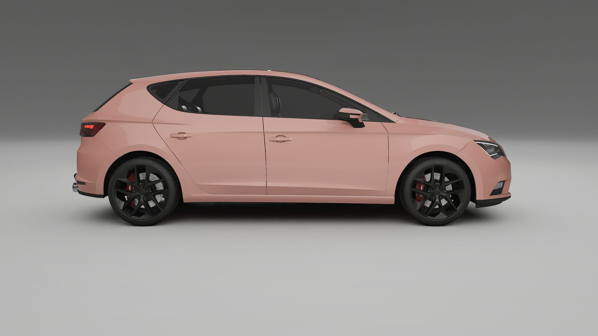 Seat Leon FR 5F TPU Paint Protection Film | BLUSH Color Change PPF Full Pre-Cut Kit