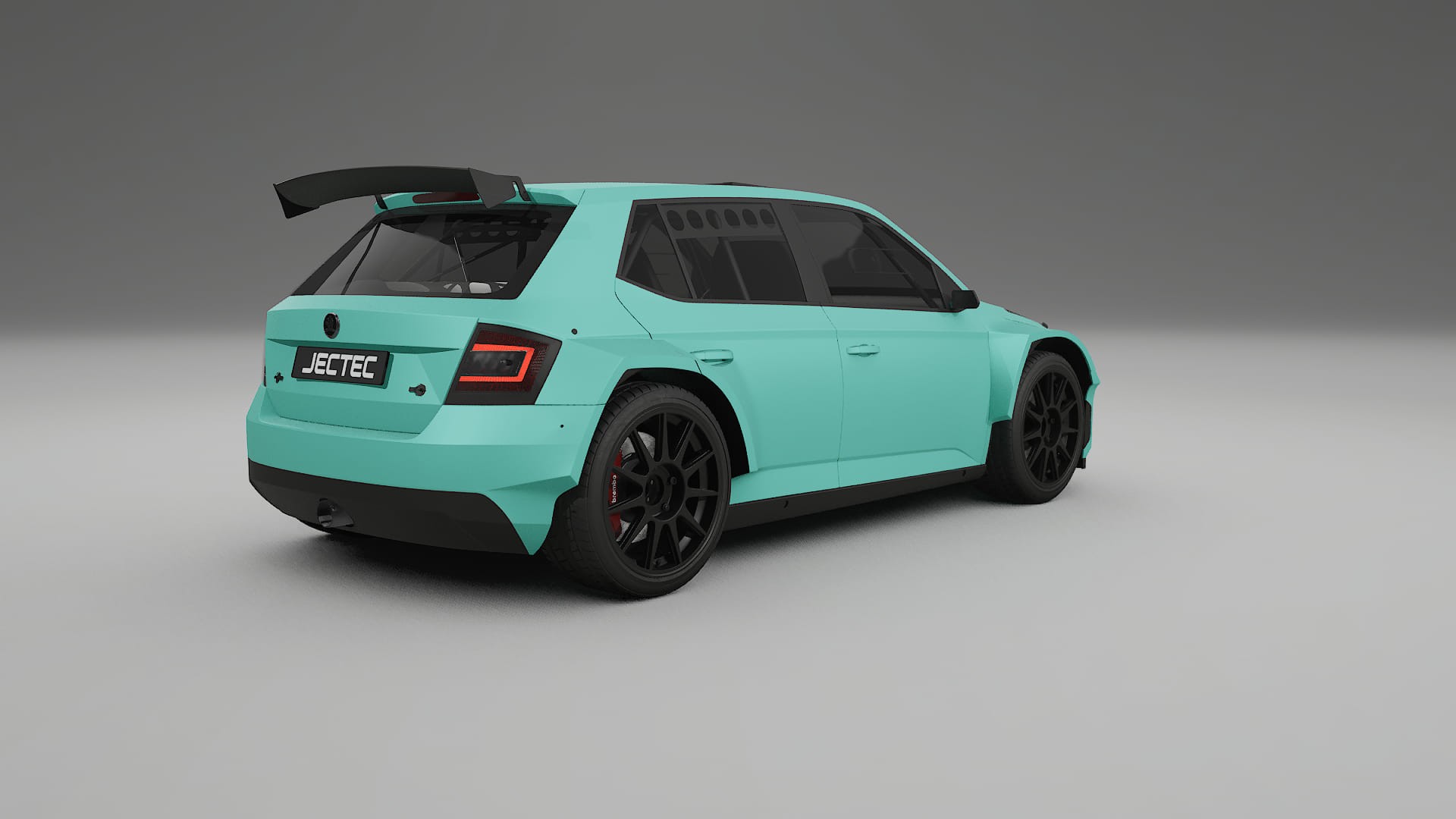 Škoda Fabia R5 6V TPU Paint Protection Film | FROST Color Change PPF Full Pre-Cut Kit