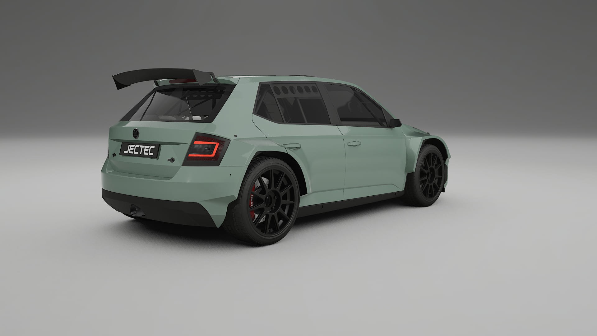 Škoda Fabia R5 6V TPU Paint Protection Film | CINDER Color Change PPF Full Pre-Cut Kit