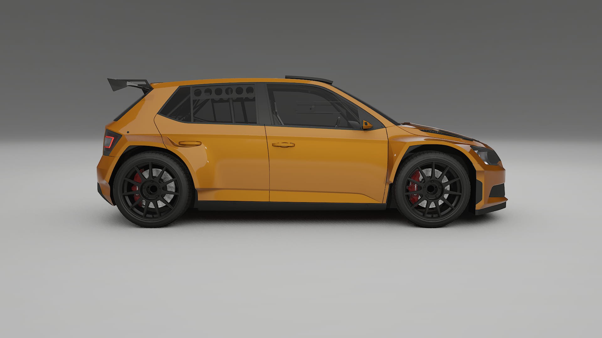 Škoda Fabia R5 6V TPU Paint Protection Film | DAISY Color Change PPF Full Pre-Cut Kit