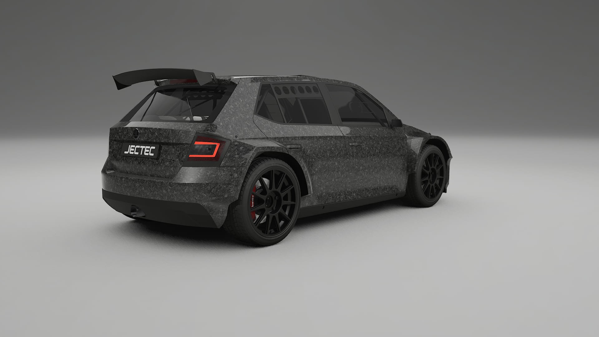 Škoda Fabia R5 6V TPU Paint Protection Film | FORGED S Color Change PPF Full Pre-Cut Kit