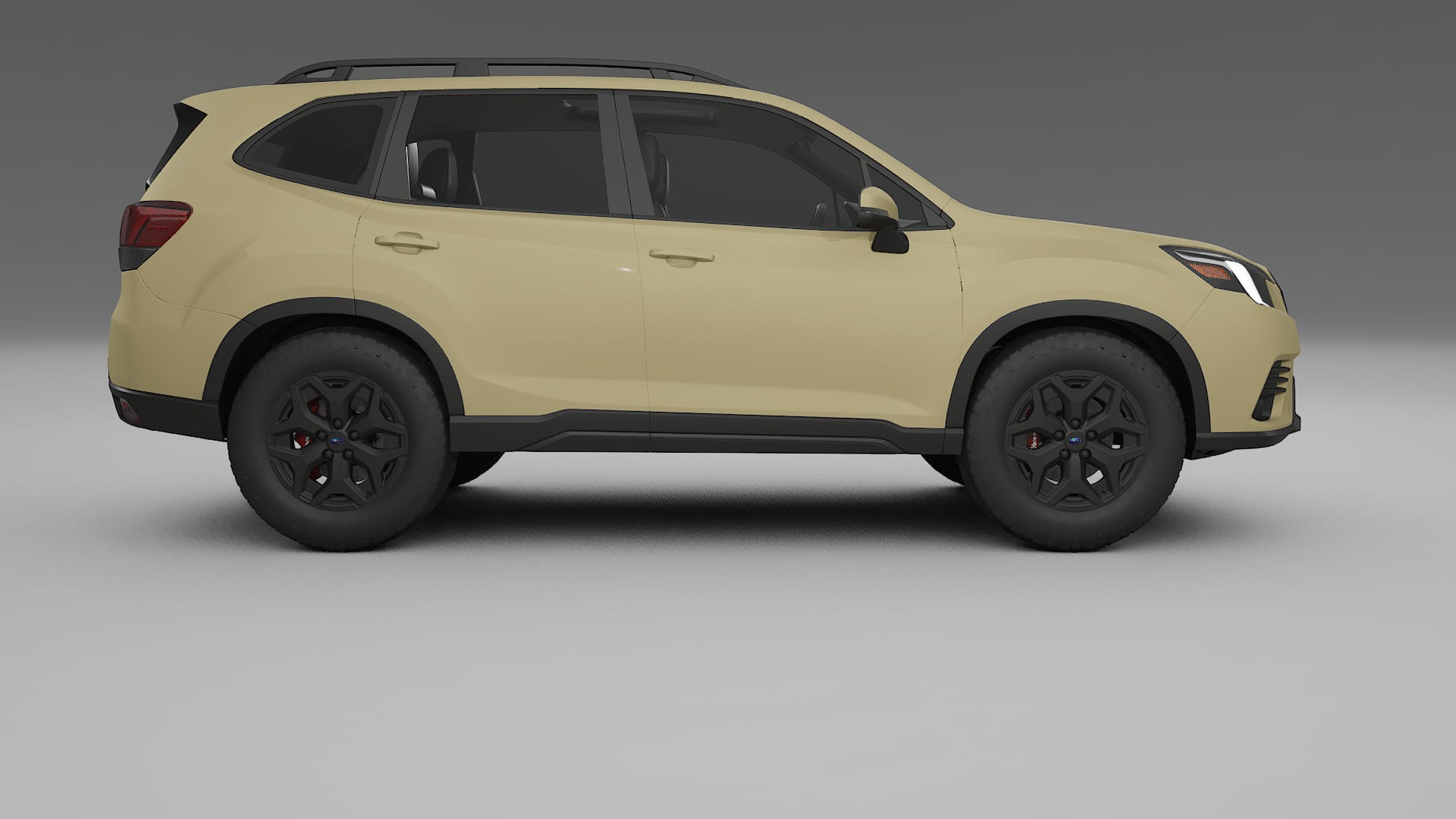 Subaru Forester V SK facelift LCI TPU Paint Protection Film | SAND Color Change PPF Full Pre-Cut Kit