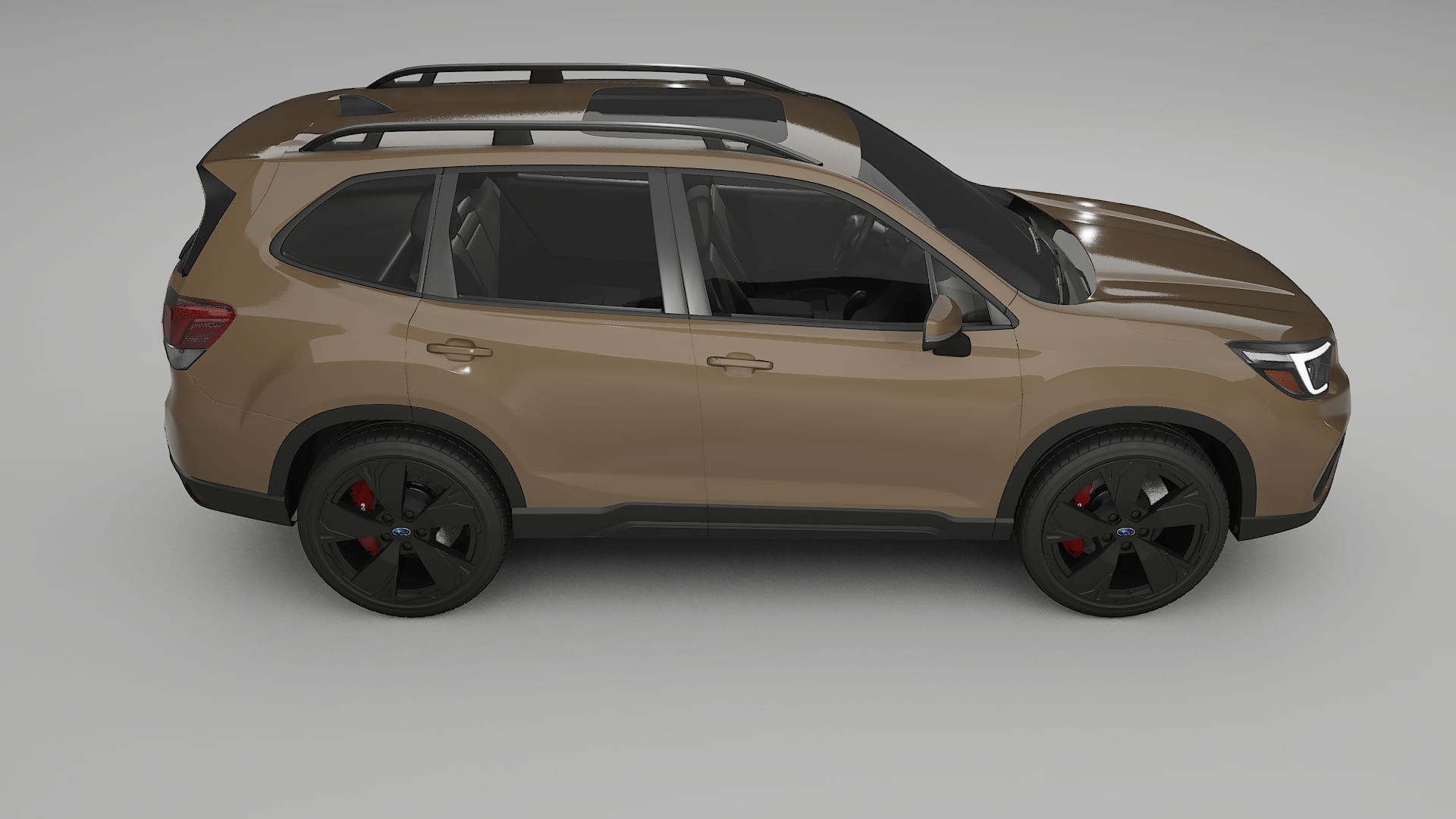 Subaru Forester V SK prefacelift pre-LCI TPU Paint Protection Film | SAHARA Color Change PPF Full Pre-Cut Kit