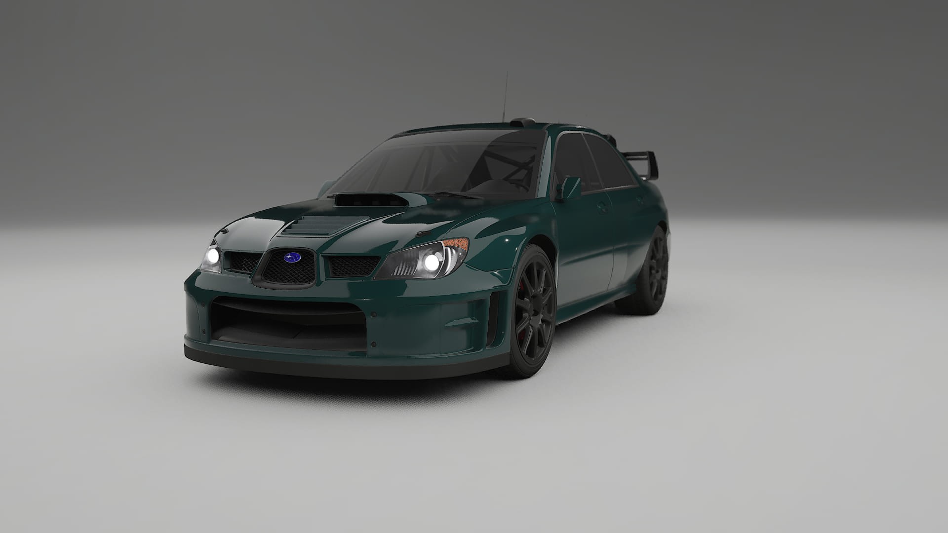 Subaru Impreza WRC GD TPU Paint Protection Film | INFERNO Color Change PPF Full Pre-Cut Kit