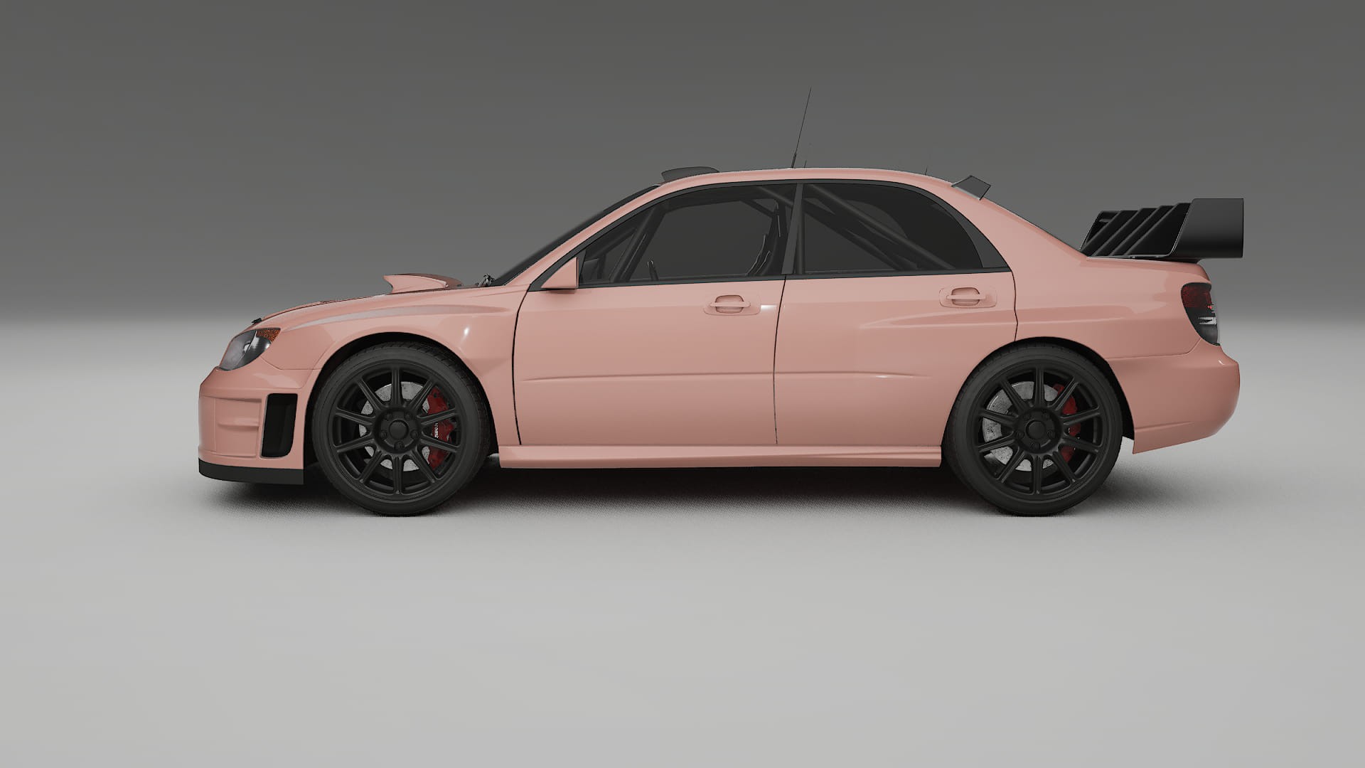 Subaru Impreza WRC GD TPU Paint Protection Film | BLUSH Color Change PPF Full Pre-Cut Kit