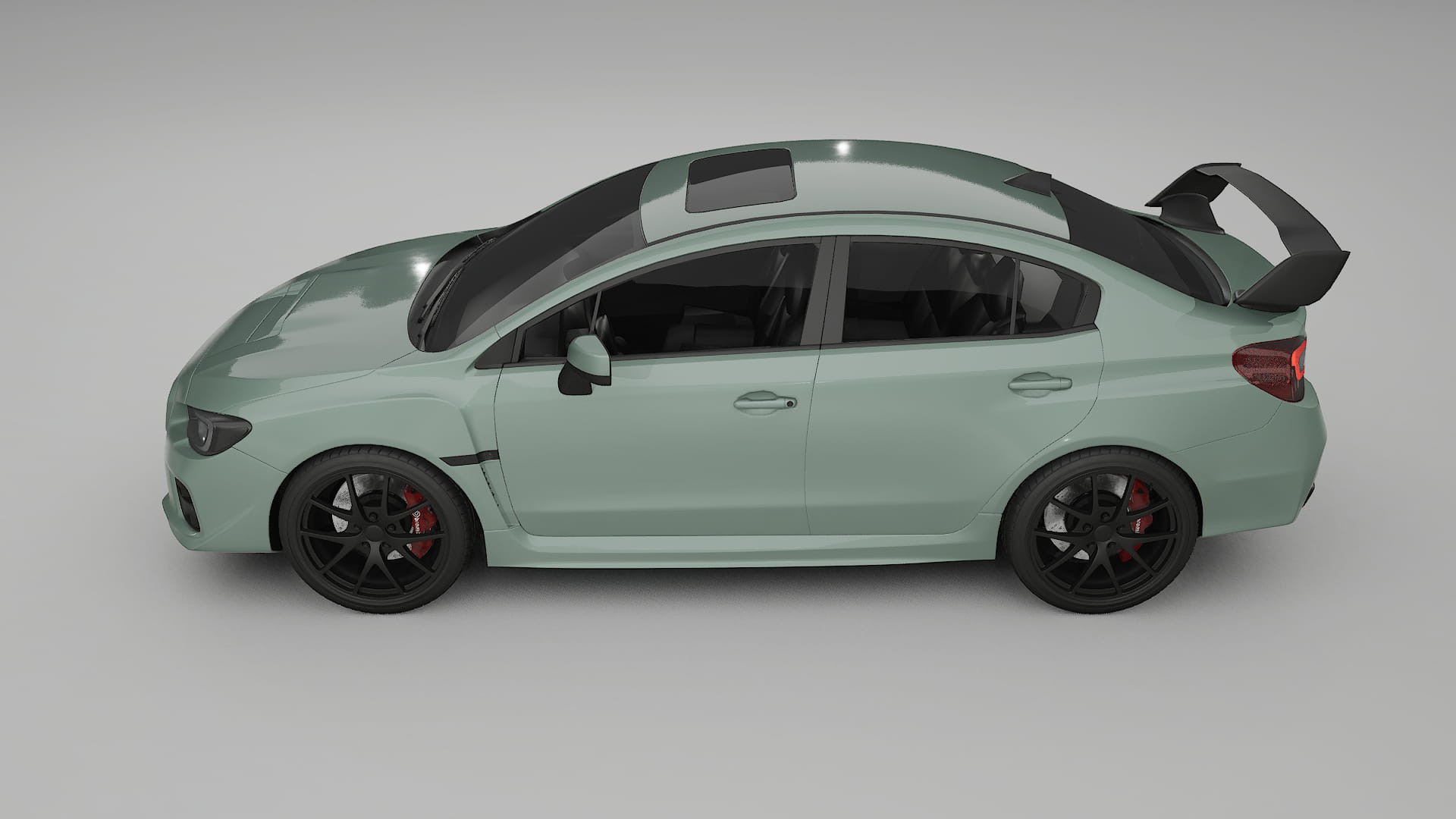 Subaru Impreza WRX Sti VA prefacelift pre-LCI TPU Paint Protection Film | CINDER Color Change PPF Full Pre-Cut Kit