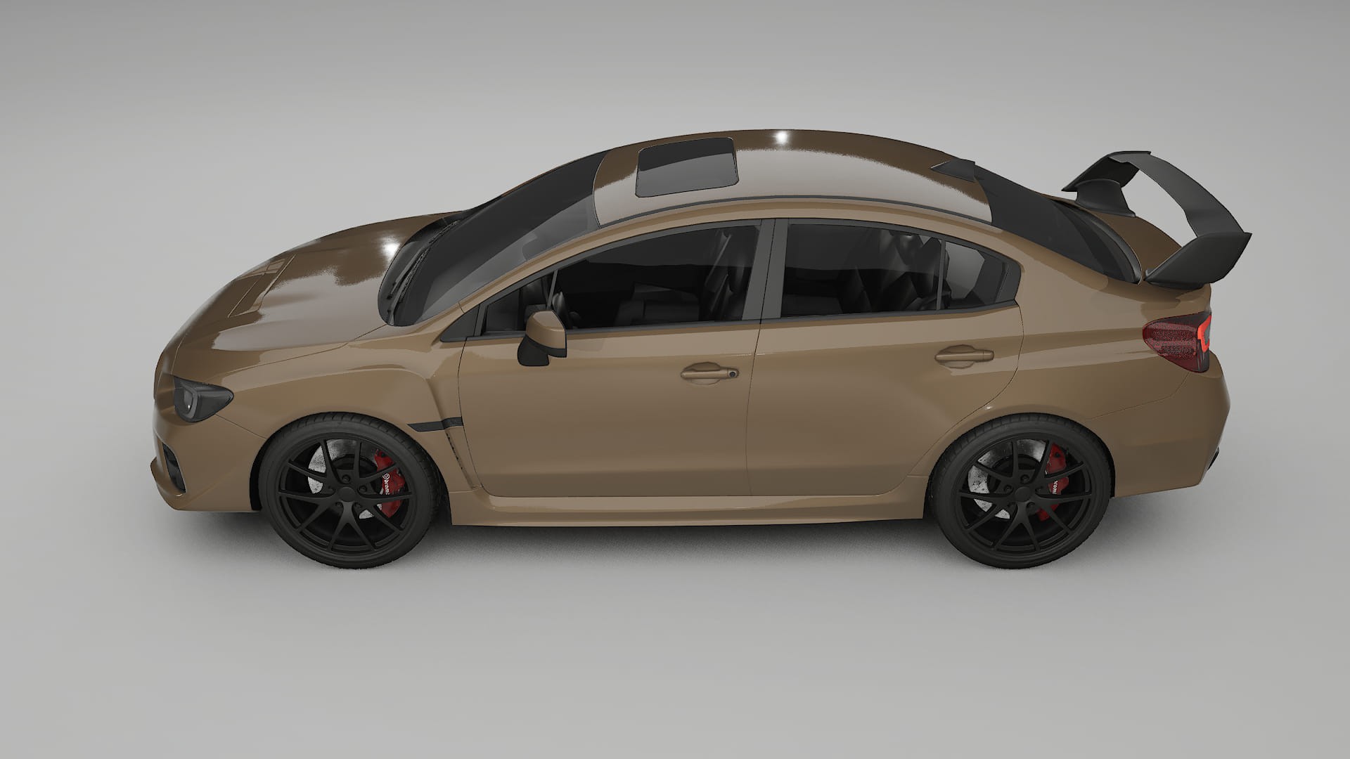 Subaru Impreza WRX Sti VA prefacelift pre-LCI TPU Paint Protection Film | SAHARA Color Change PPF Full Pre-Cut Kit