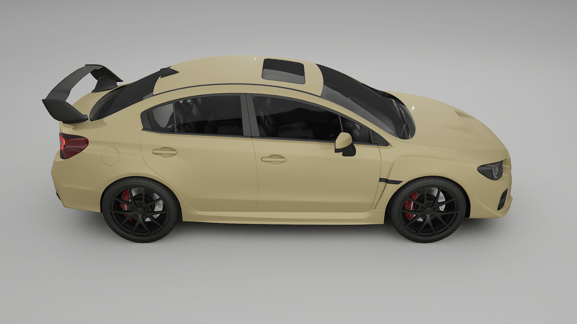 Subaru Impreza WRX Sti VA prefacelift pre-LCI TPU Paint Protection Film | SAND Color Change PPF Full Pre-Cut Kit