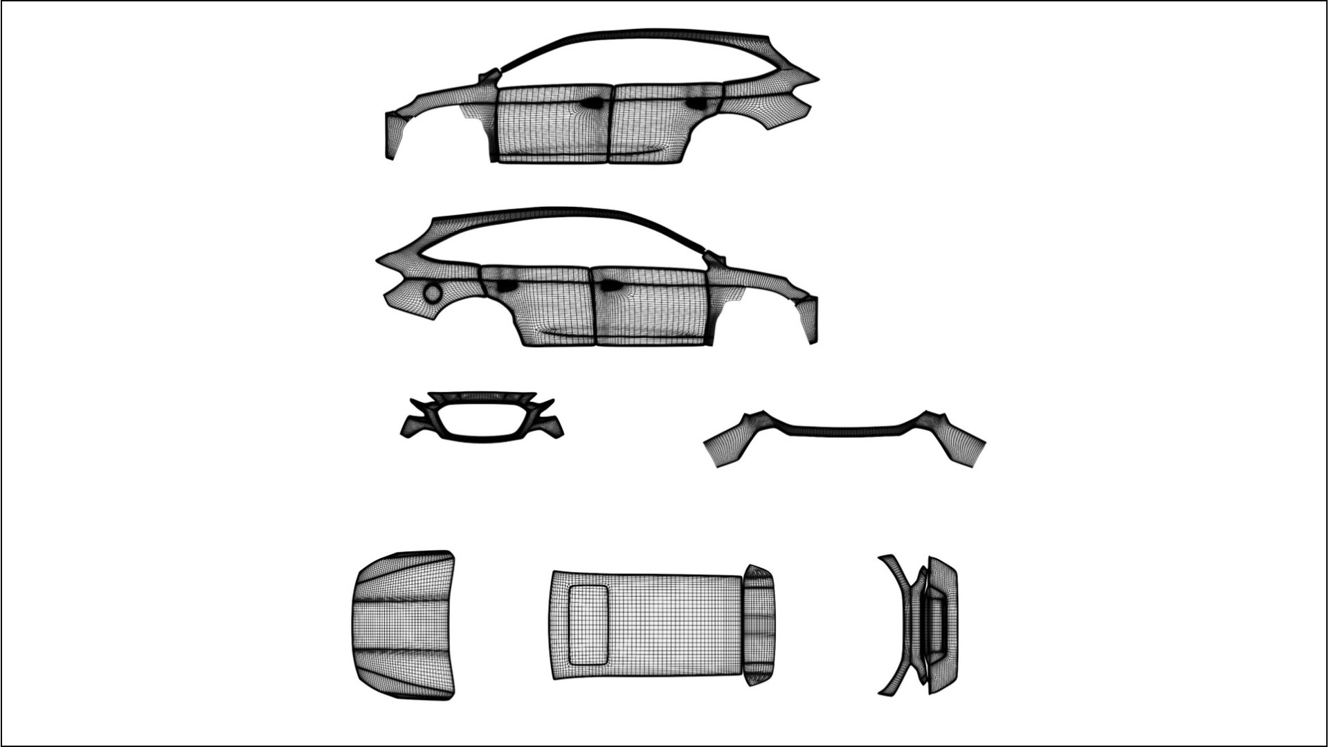 Subaru Outback VI BS facelift LCI TPU Paint Protection Film | SAND Color Change PPF Full Pre-Cut Kit 2