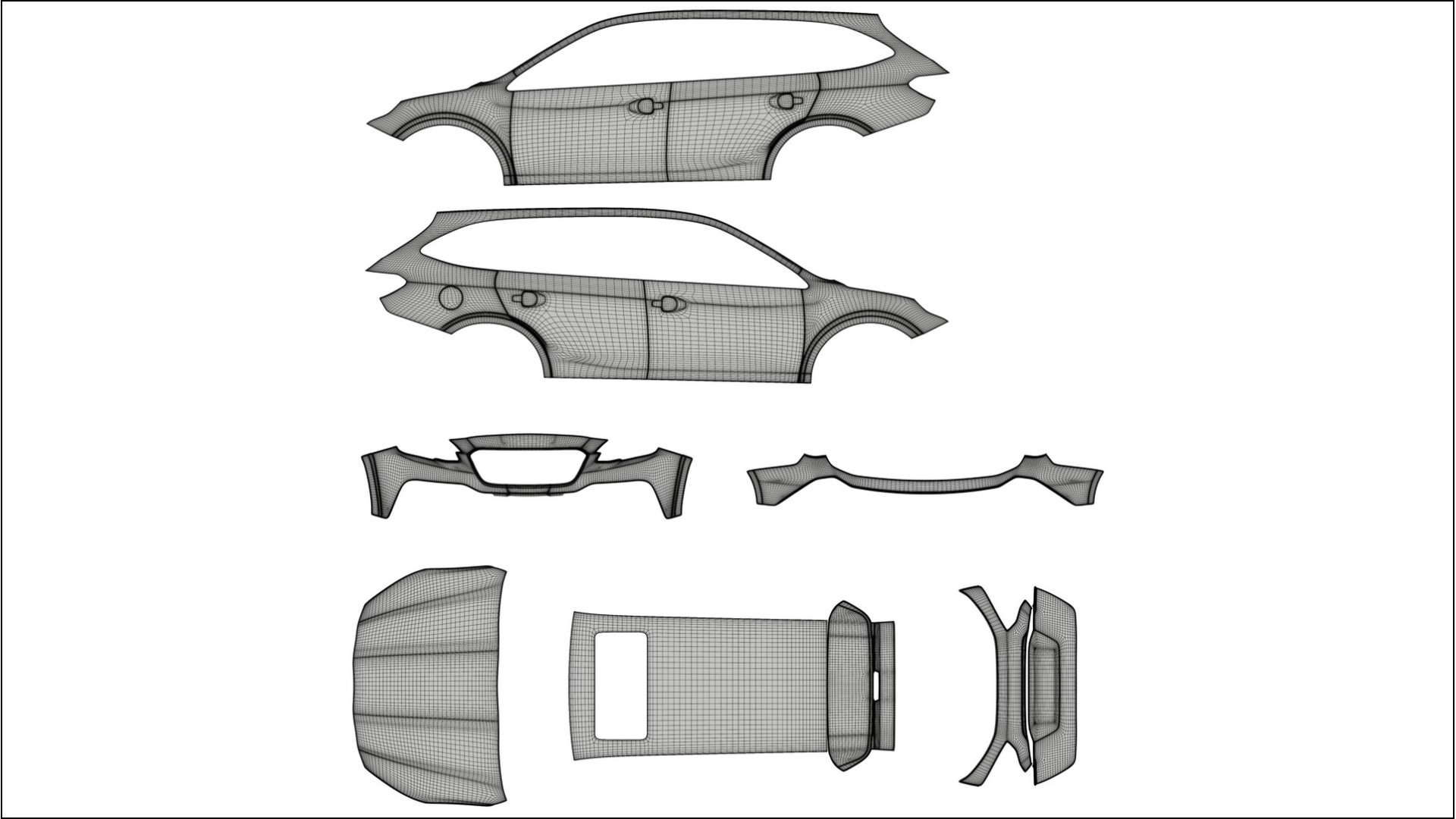Subaru Outback VI BS prefacelift pre-LCI TPU Paint Protection Film | VENOM Color Change PPF Full Pre-Cut Kit