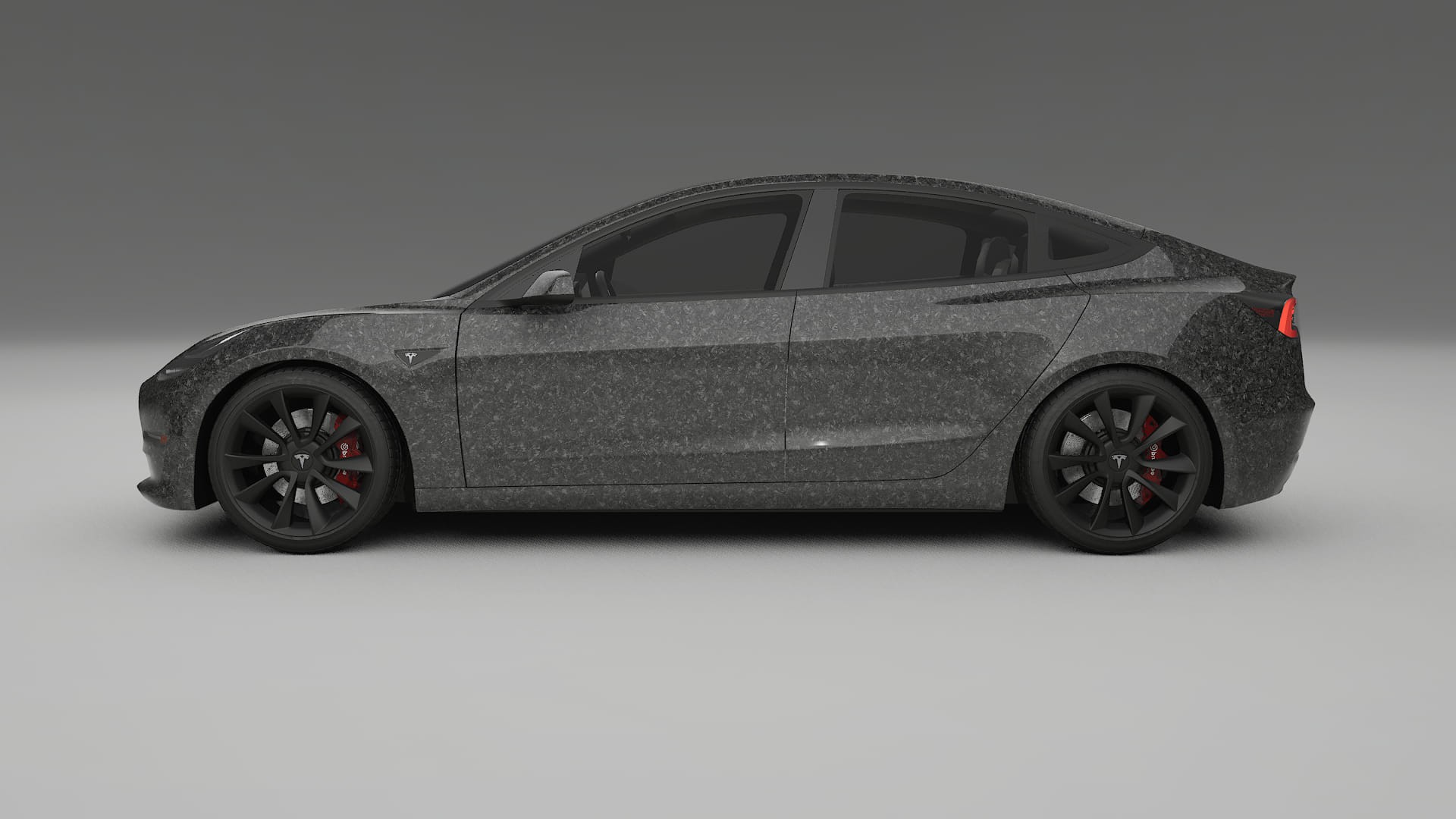 Tesla Model3 TPU Paint Protection Film | FORGED S Color Change PPF Full Pre-Cut Kit