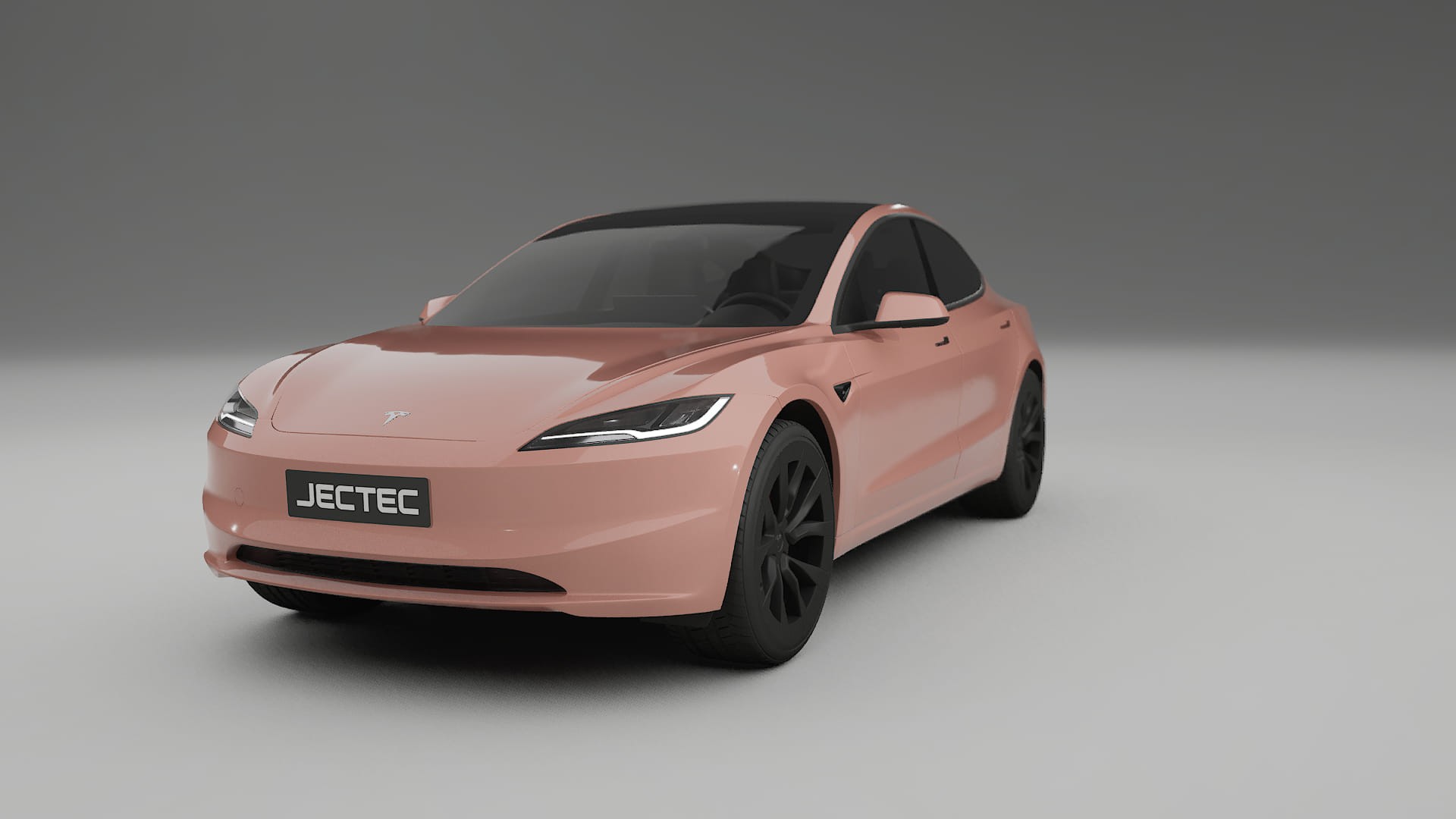 Tesla Model3 Highland TPU Paint Protection Film | BLUSH Color Change PPF Full Pre-Cut Kit