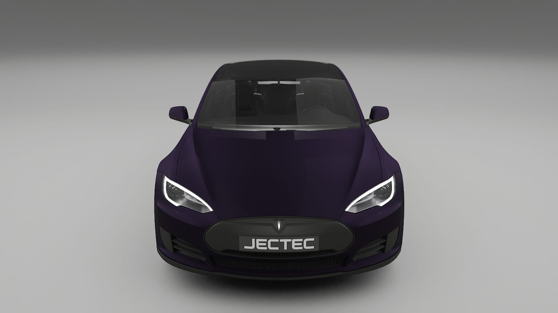 Tesla Model-S TPU Paint Protection Film | VIOLET Color Change PPF Full Pre-Cut Kit