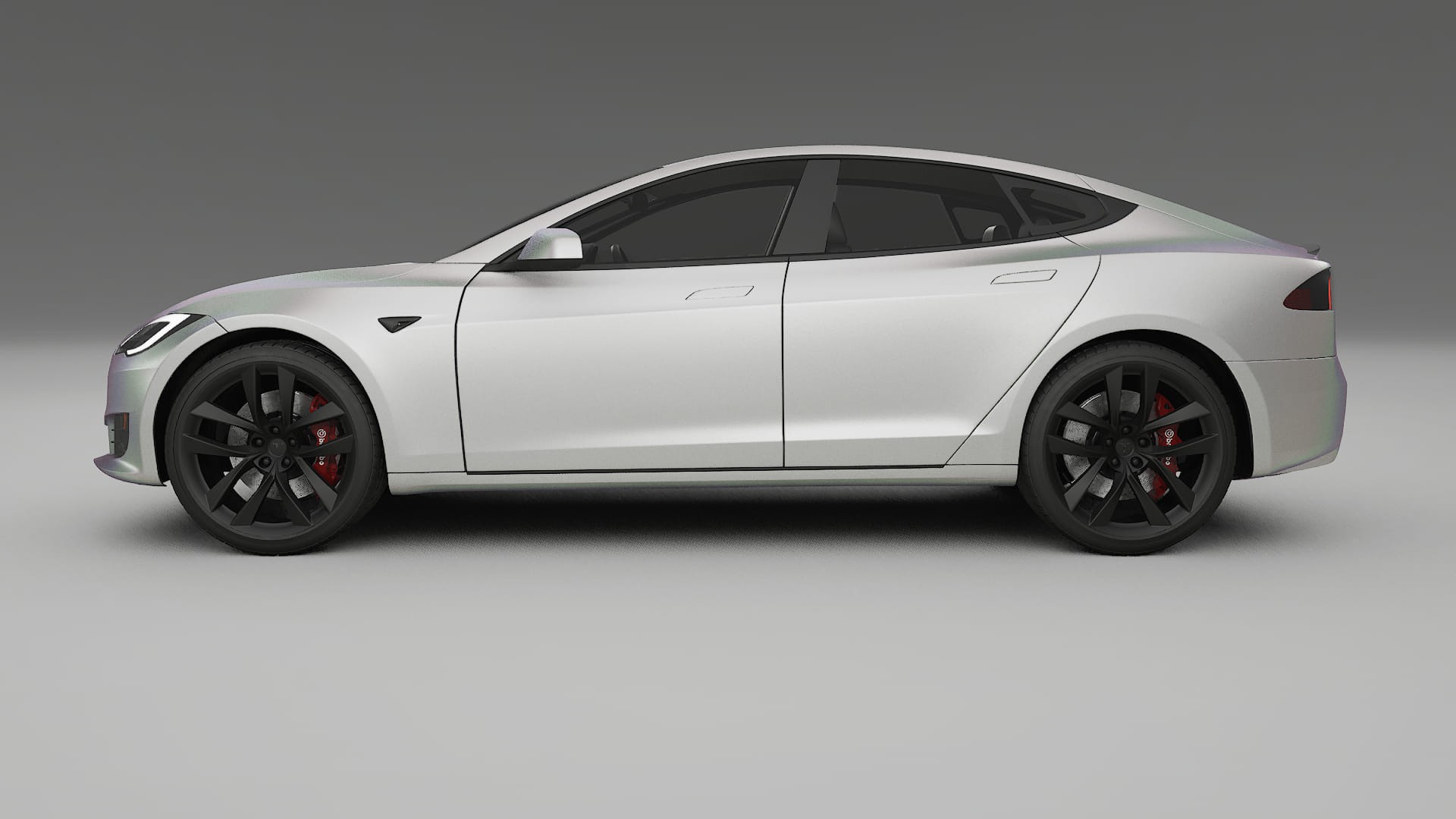 Tesla Model-S Refresh TPU Paint Protection Film | NEBULA Color Change PPF Full Pre-Cut Kit