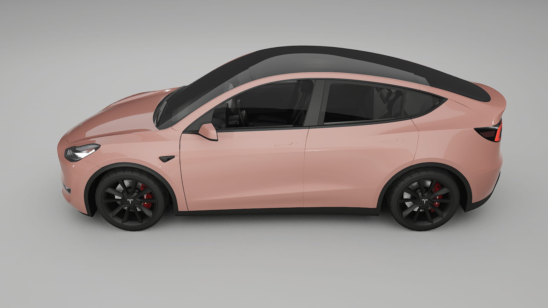 Tesla Model-Y TPU Paint Protection Film | BLUSH Color Change PPF Full Pre-Cut Kit