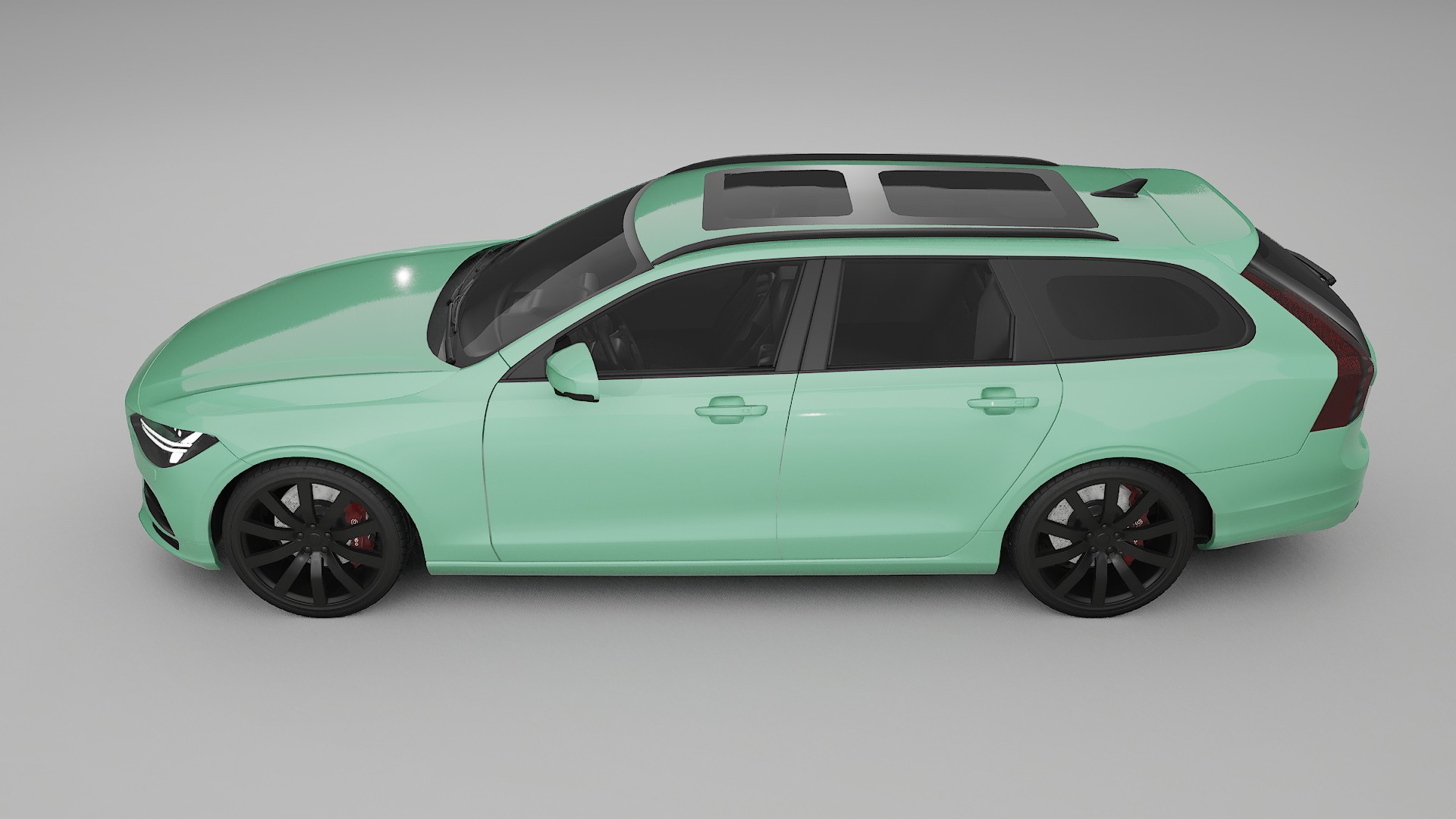 Volvo V90 P5 TPU Paint Protection Film | DUSTY Color Change PPF Full Pre-Cut Kit