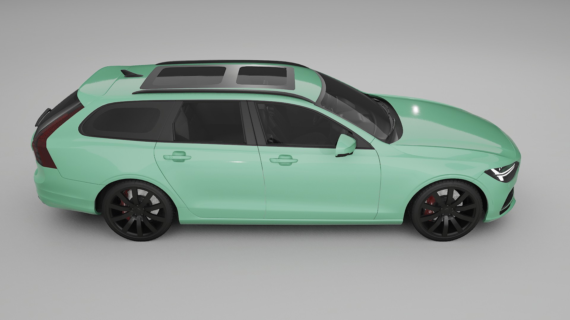 Volvo V90 P5 TPU Paint Protection Film | DUSTY Color Change PPF Full Pre-Cut Kit