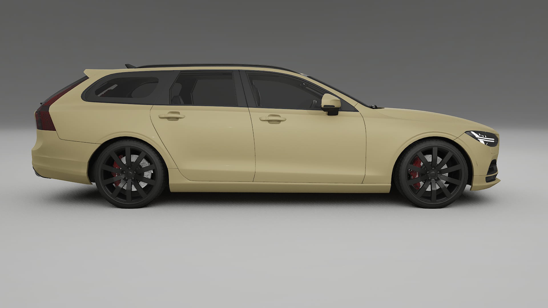 Volvo V90 P5 TPU Paint Protection Film | SAND Color Change PPF Full Pre-Cut Kit