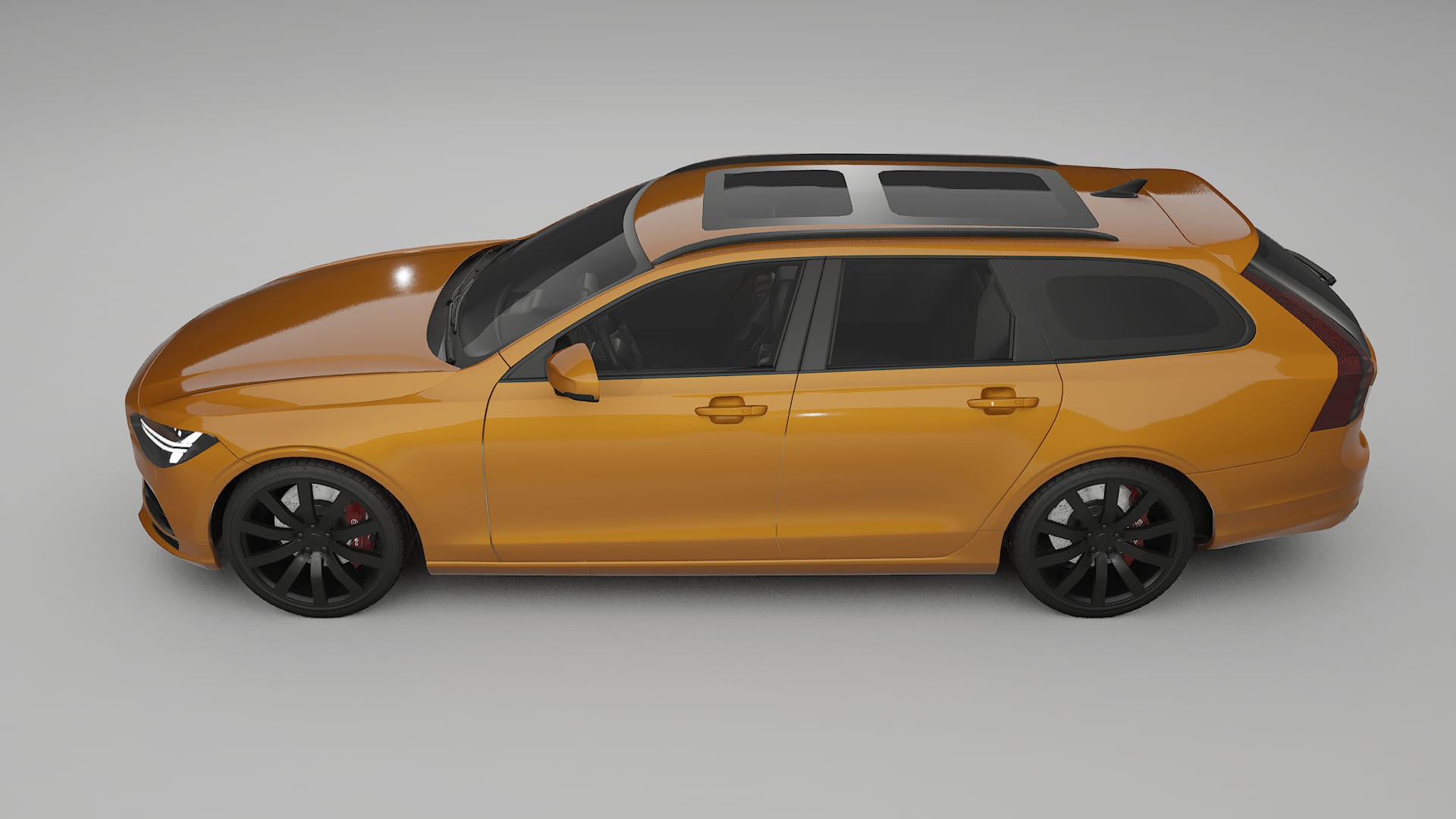 Volvo V90 P5 TPU Paint Protection Film | DAISY Color Change PPF Full Pre-Cut Kit
