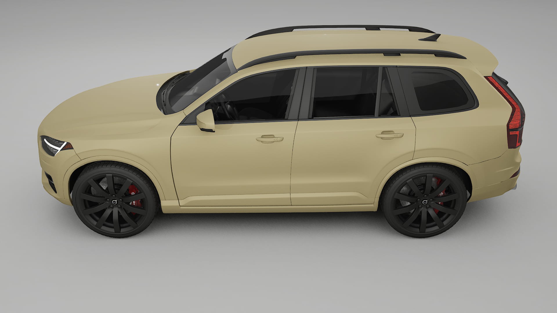 Volvo XC90 SPA TPU Paint Protection Film | SAND Color Change PPF Full Pre-Cut Kit