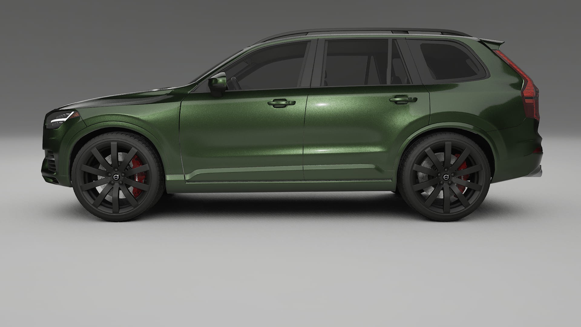 Volvo XC90 SPA TPU Paint Protection Film | LAGOON Color Change PPF Full Pre-Cut Kit
