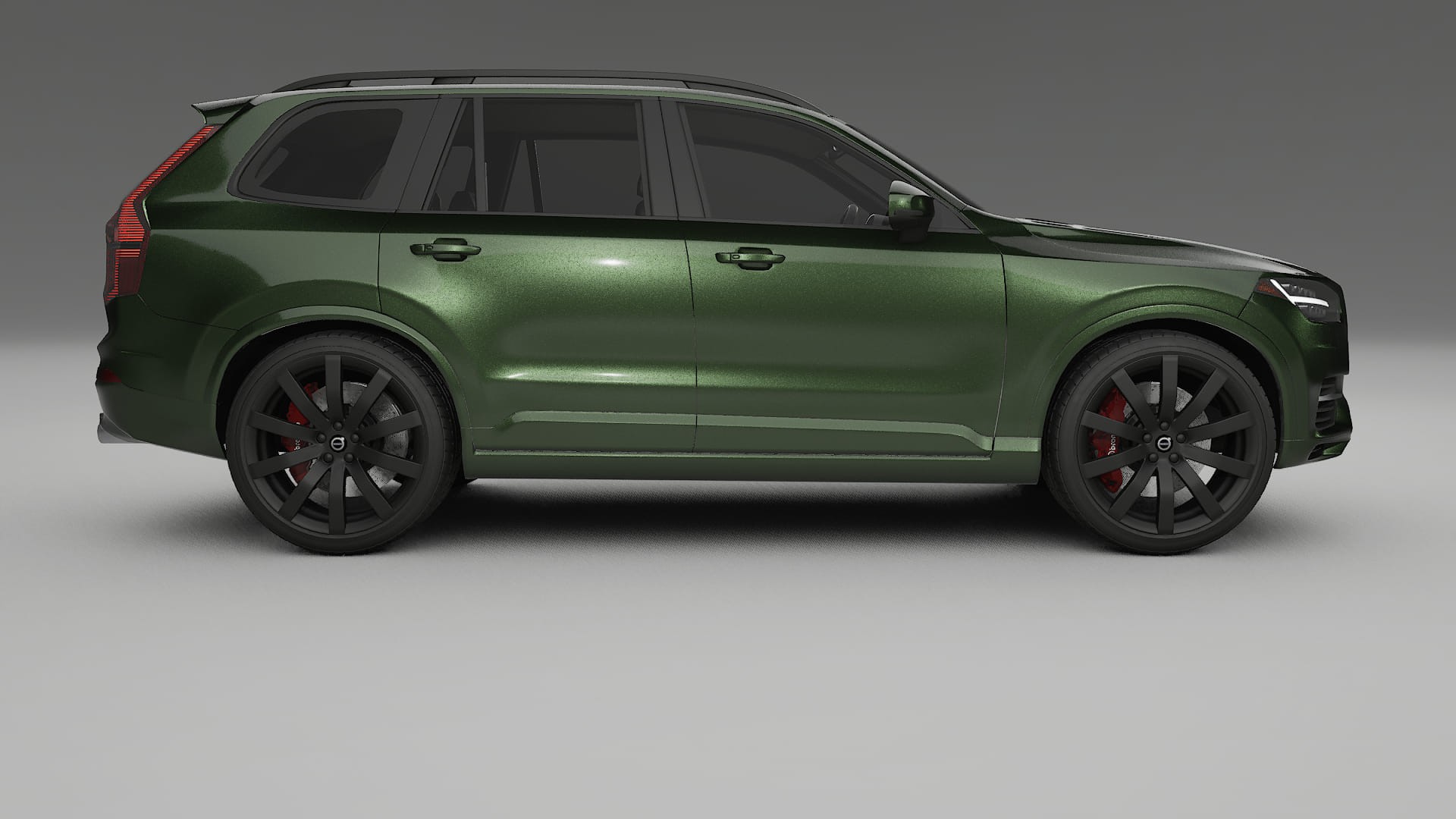 Volvo XC90 SPA TPU Paint Protection Film | LAGOON Color Change PPF Full Pre-Cut Kit