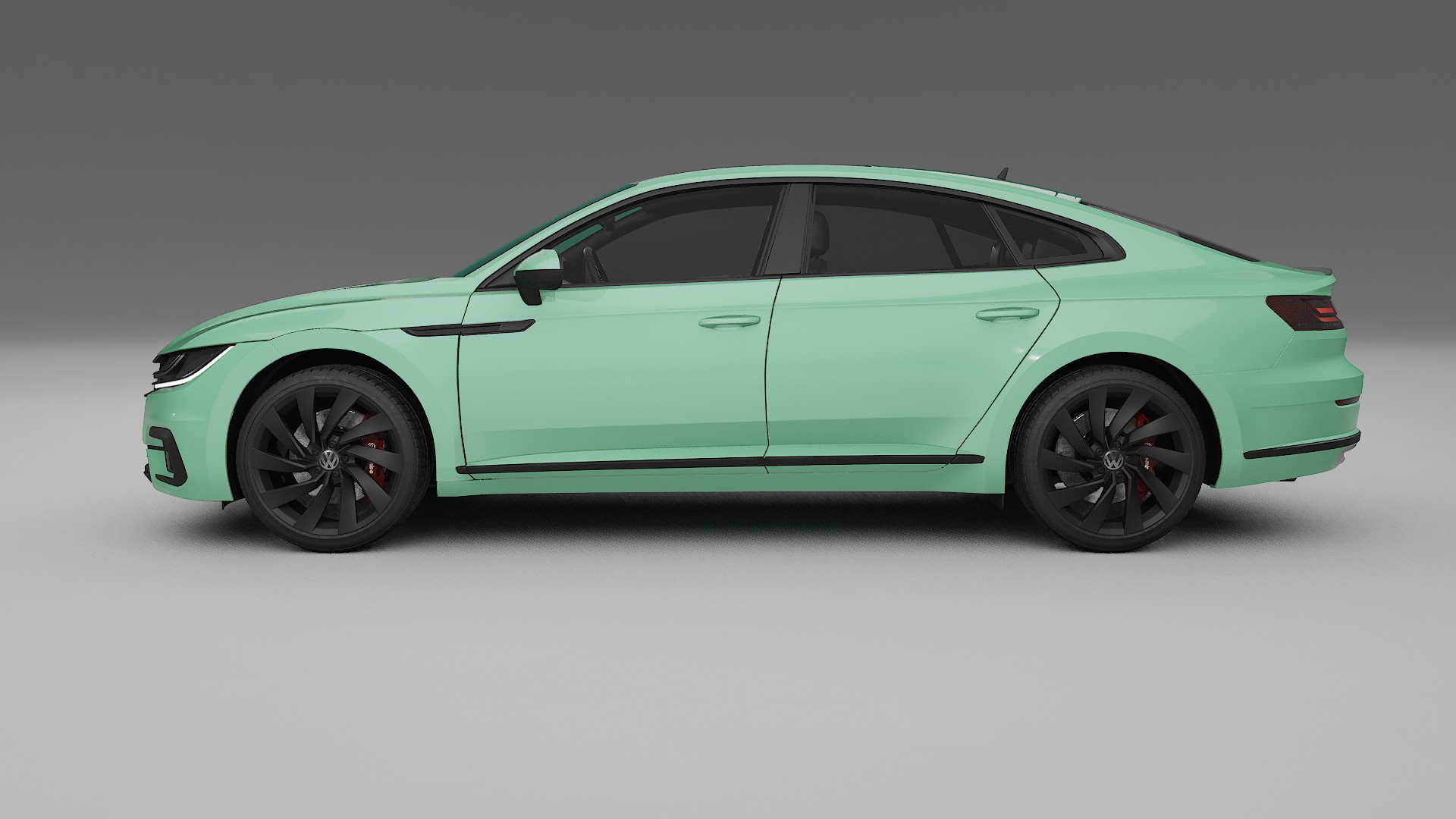VW Arteon R 3H prefacelift pre-LCI TPU Paint Protection Film | DUSTY Color Change PPF Full Pre-Cut Kit