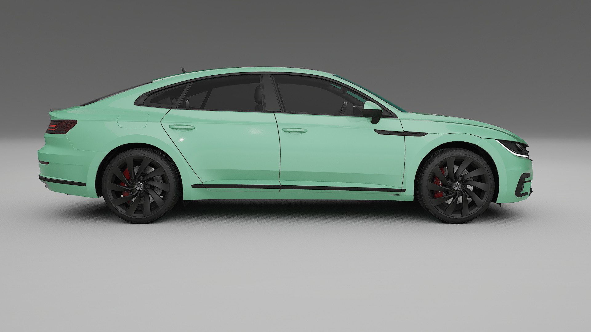 VW Arteon R 3H prefacelift pre-LCI TPU Paint Protection Film | DUSTY Color Change PPF Full Pre-Cut Kit