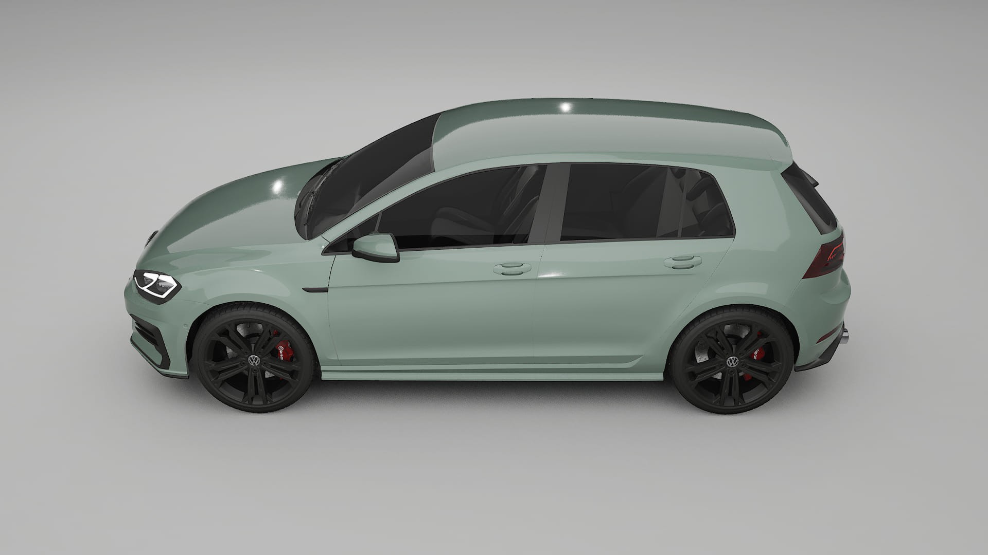 VW Golf Mk7 TPU Paint Protection Film | CINDER Color Change PPF Full Pre-Cut Kit