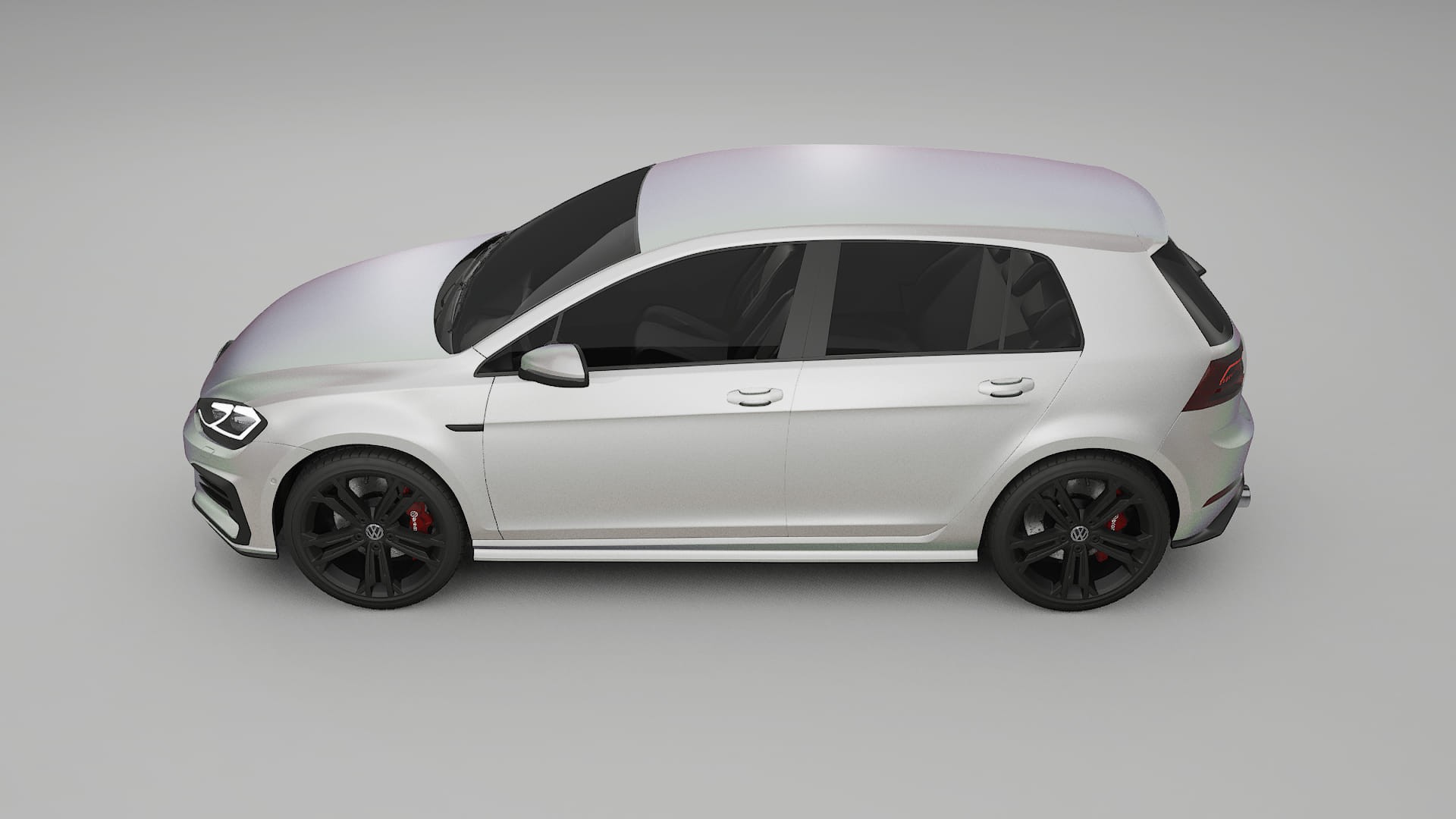 VW Golf Mk7 TPU Paint Protection Film | NEBULA Color Change PPF Full Pre-Cut Kit
