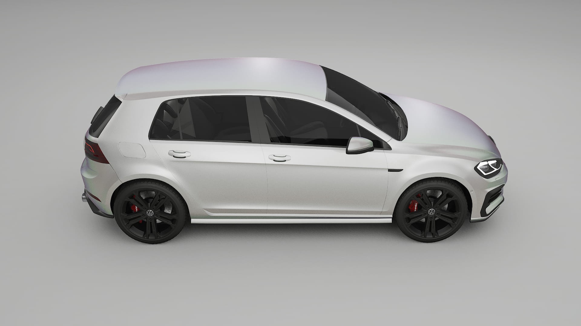 VW Golf Mk7 TPU Paint Protection Film | NEBULA Color Change PPF Full Pre-Cut Kit