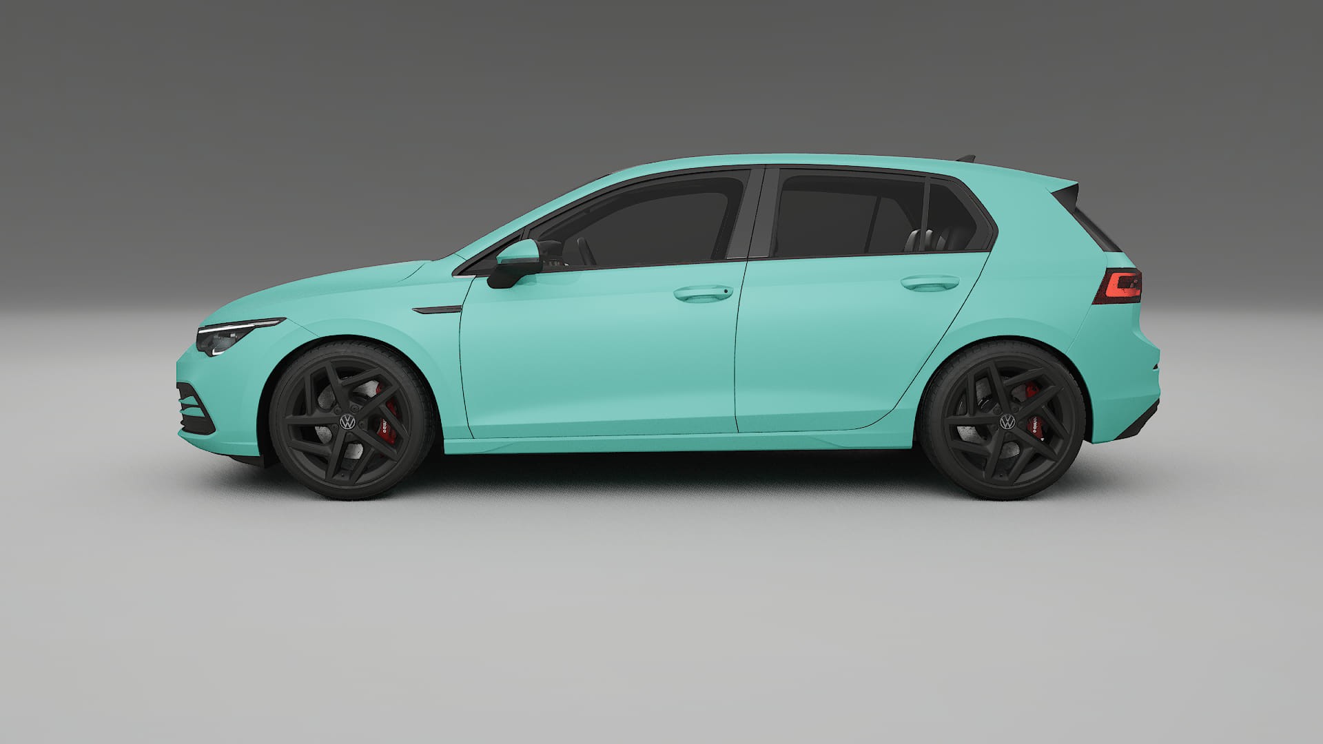 VW Golf Mk8 TPU Paint Protection Film | FROST Color Change PPF Full Pre-Cut Kit