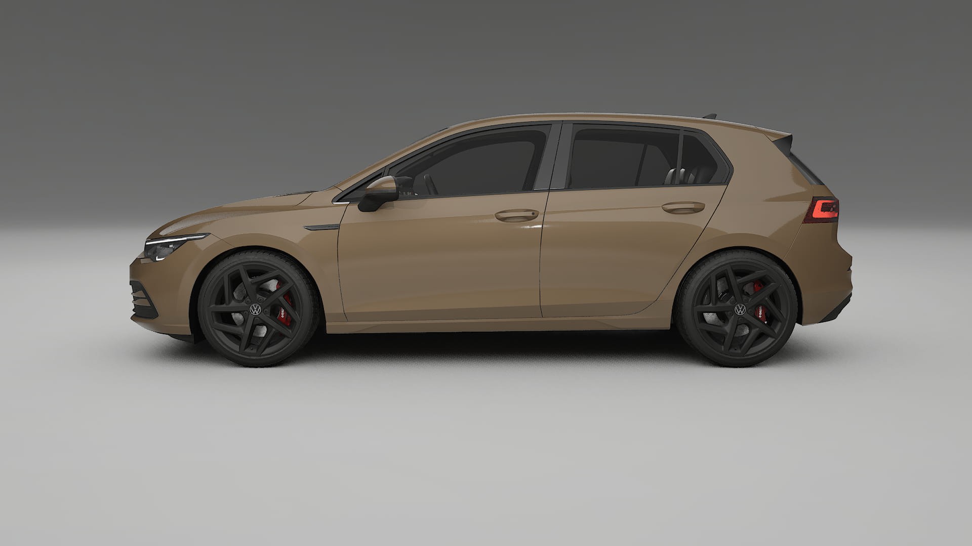 VW Golf Mk8 TPU Paint Protection Film | SAHARA Color Change PPF Full Pre-Cut Kit