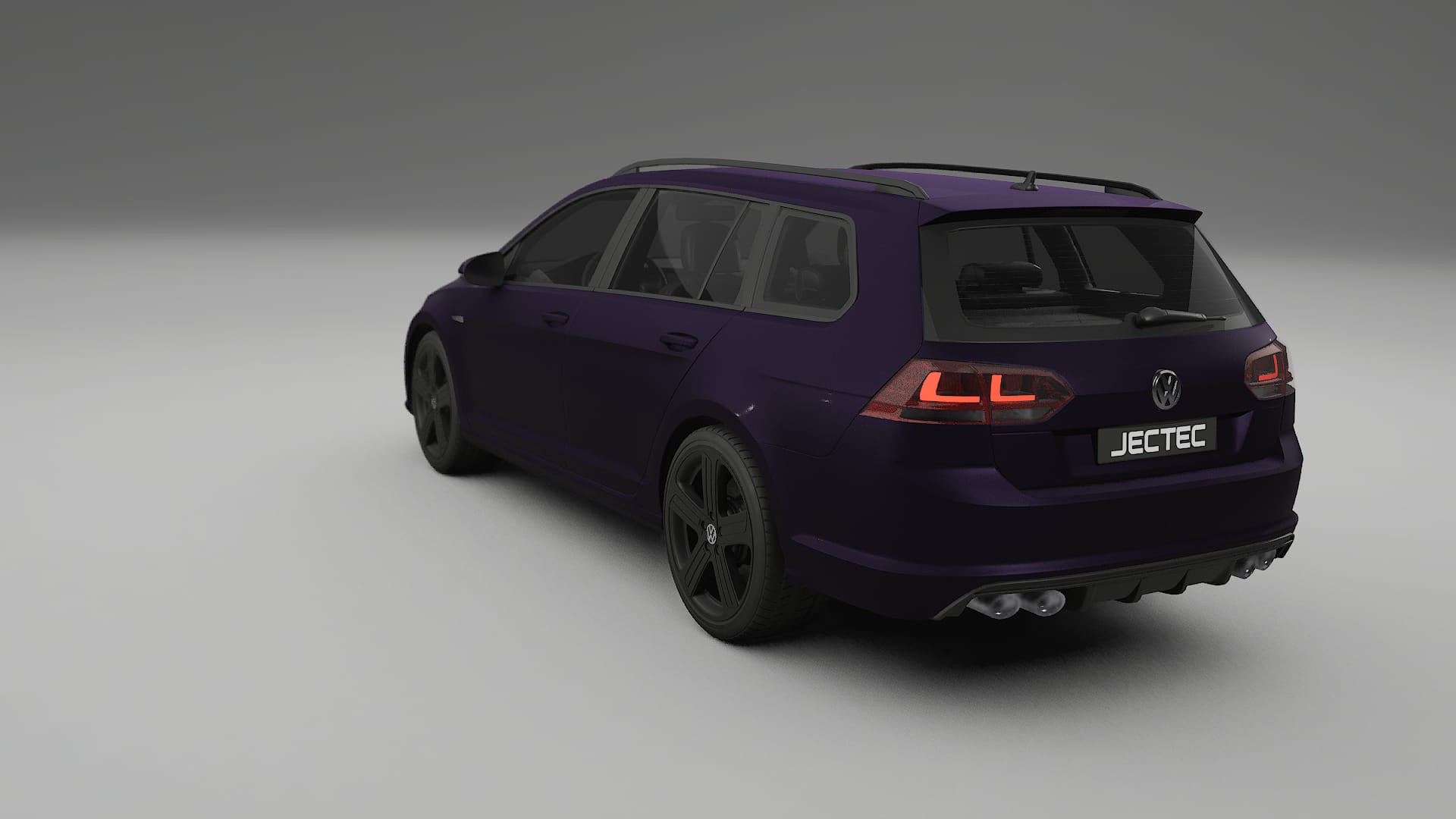VW Golf Variant Mk7 TPU Paint Protection Film | VIOLET Color Change PPF Full Pre-Cut Kit