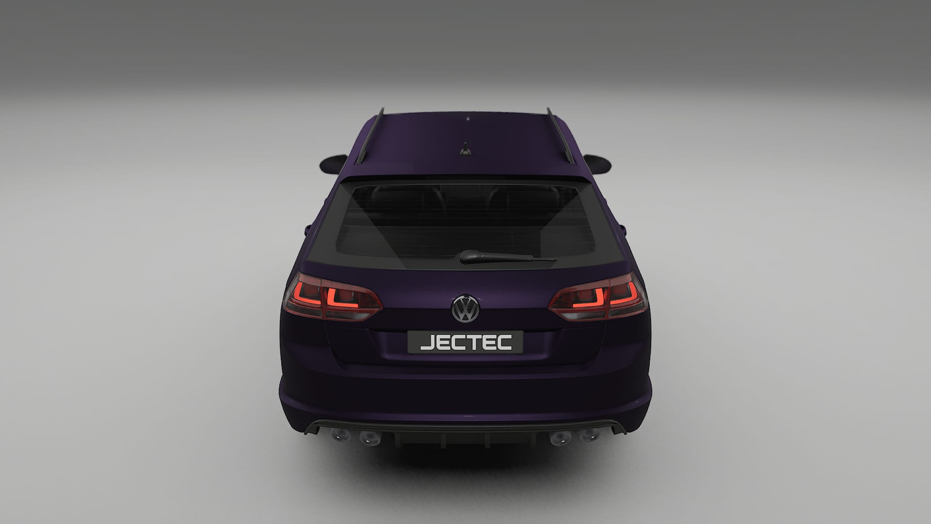 VW Golf Variant Mk7 TPU Paint Protection Film | VIOLET Color Change PPF Full Pre-Cut Kit
