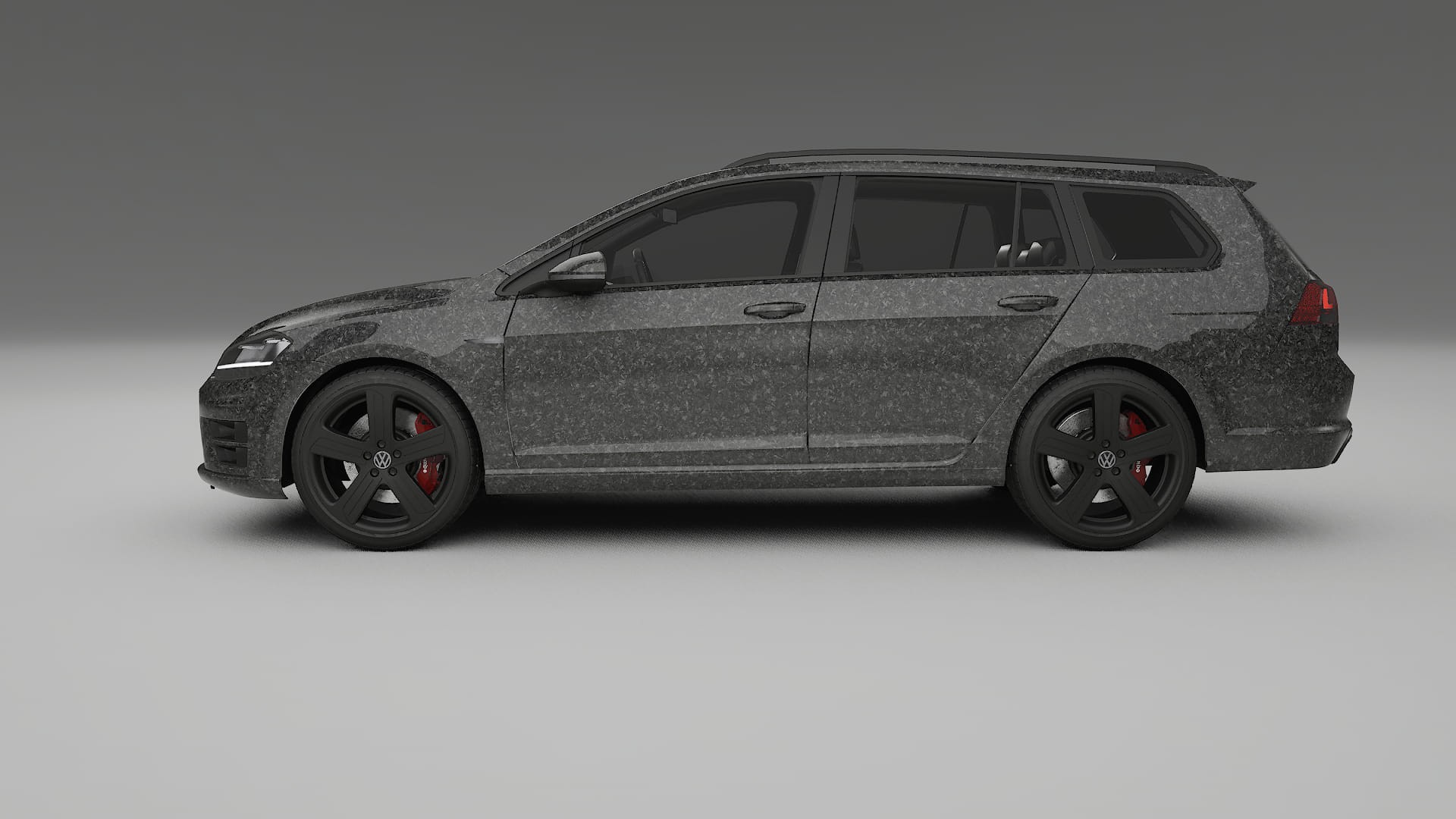 VW Golf Variant Mk7 TPU Paint Protection Film | FORGED S Color Change PPF Full Pre-Cut Kit